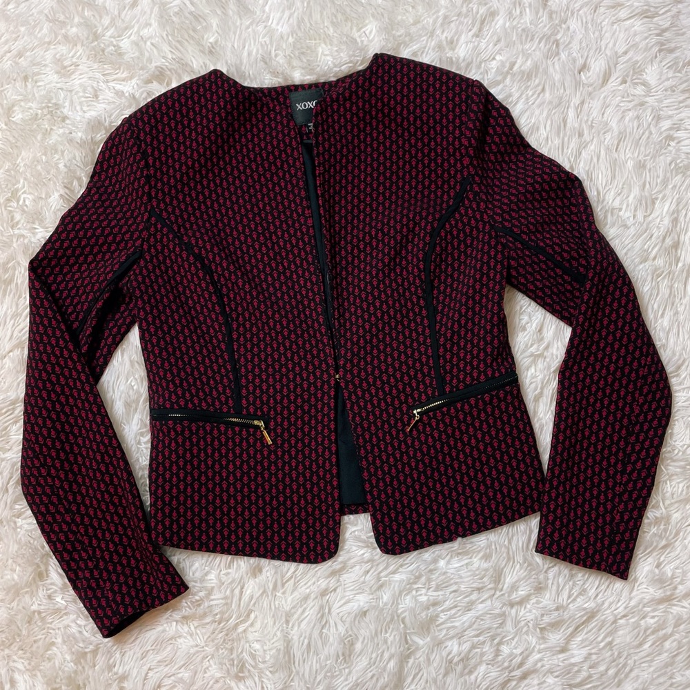 Black & Red XOXO Blazer ❤️🖤